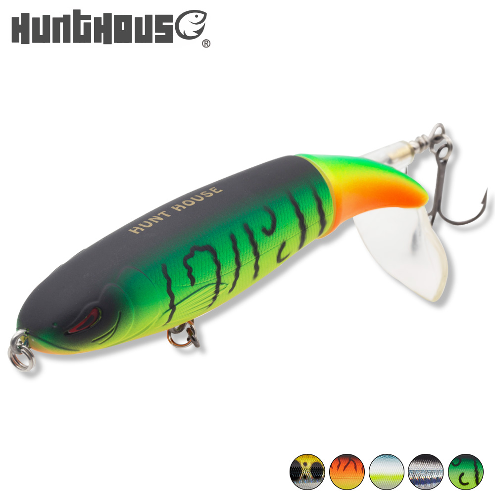 Hunthouse Whopper Plopper Hard - đánh giá và giá Fishing Lure Popper