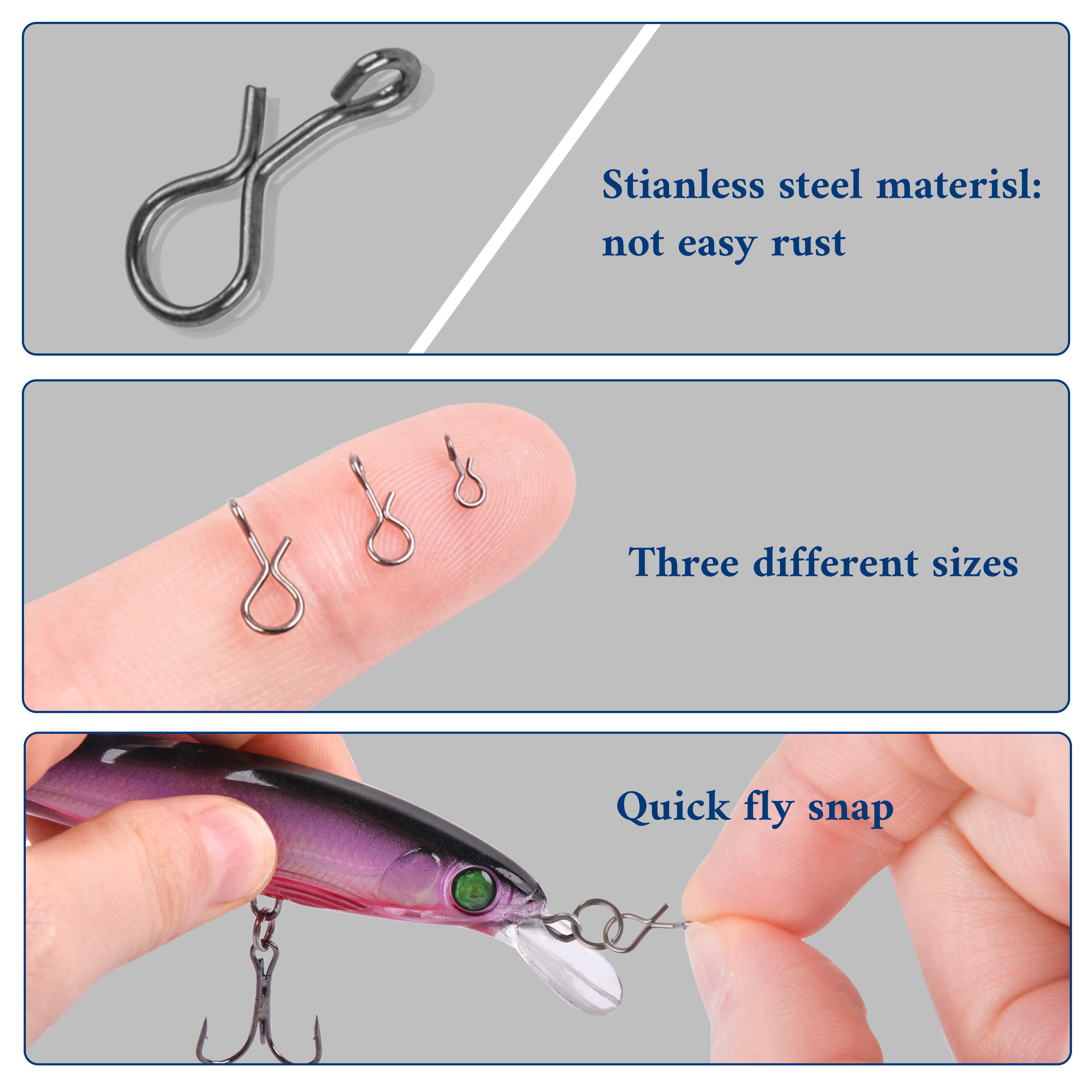 300 Cái/hộp Nước Mặn Nhanh Chó - đánh giá và giá Fishing Lure Kit