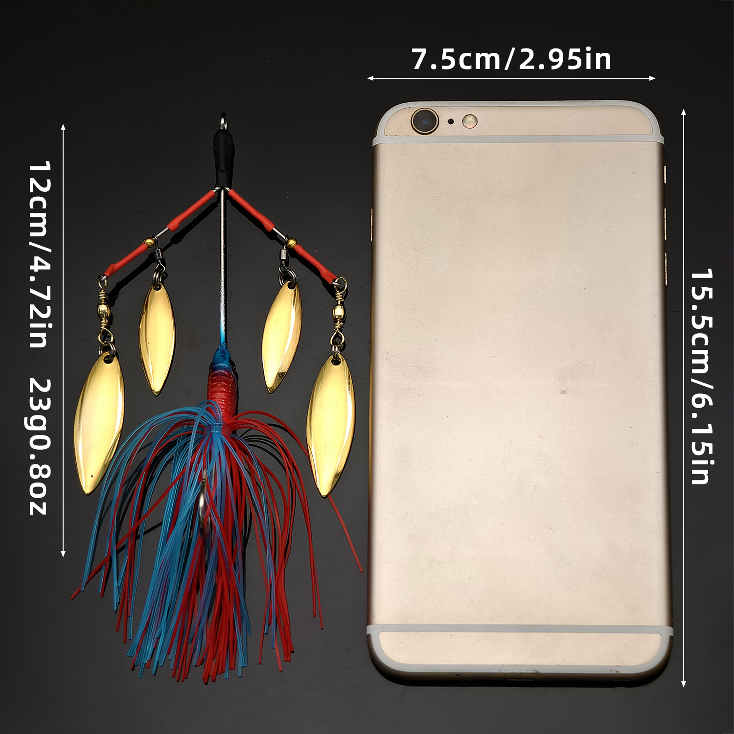 ANFS 1pc Fishing Lure Multi-Bl - đánh giá và giá Fishing Lure Blade Bait