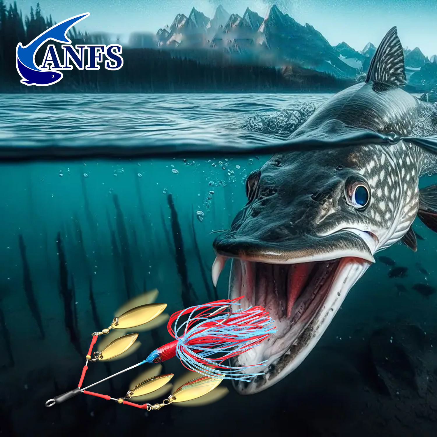 ANFS 1pc Fishing Lure Multi-Bl - đánh giá và giá Fishing Lure Blade Bait