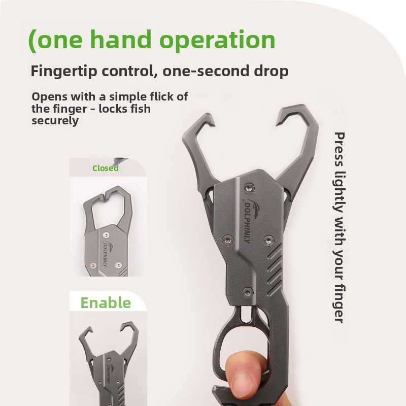 Lightweight Aluminum Fish Grip - đánh giá và giá Fishing Lure Accessories