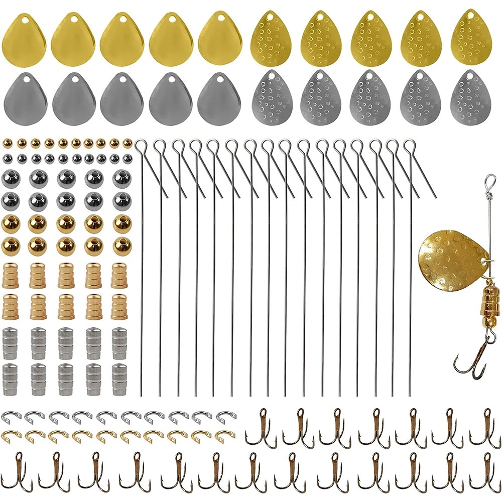 140Pcs Fishing Lures Making Ki - đánh giá và giá Fishing Lure Blade Bait
