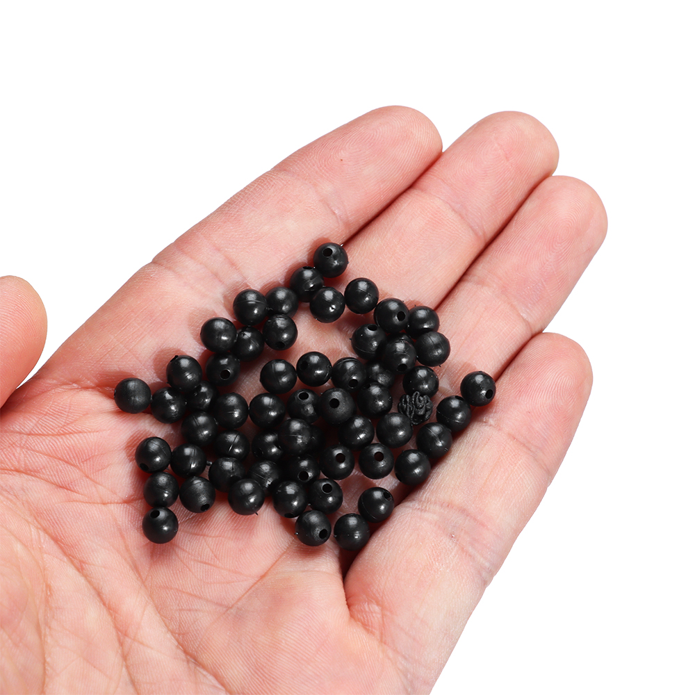 100pcs/lot Fishing Beads Space - đánh giá và giá Fishing Lure Soft Plastic