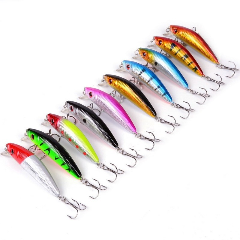 Mồi Câu Cá 70Mm 8G 3D Mắt Cran - đánh giá và giá Fishing Lure Crankbait