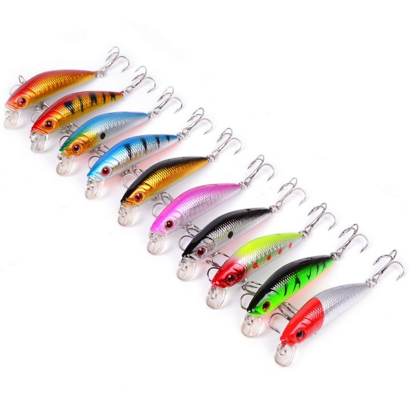 Mồi Câu Cá 70Mm 8G 3D Mắt Cran - đánh giá và giá Fishing Lure Crankbait