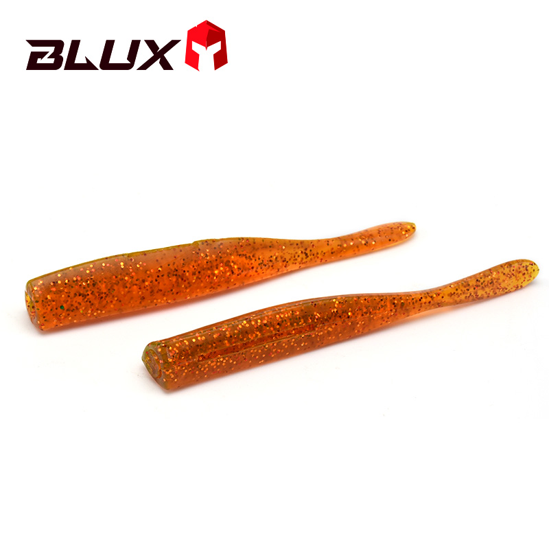 BLUX Mới Phi Tiêu Con Sâu Mồi  - đánh giá và giá Fishing Lure Soft Plastic