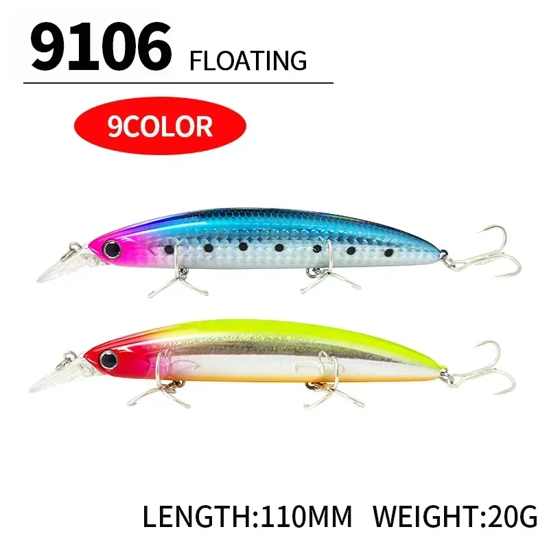 Floating Minnow Fishing Lures  - đánh giá và giá Fishing Lure Topwater