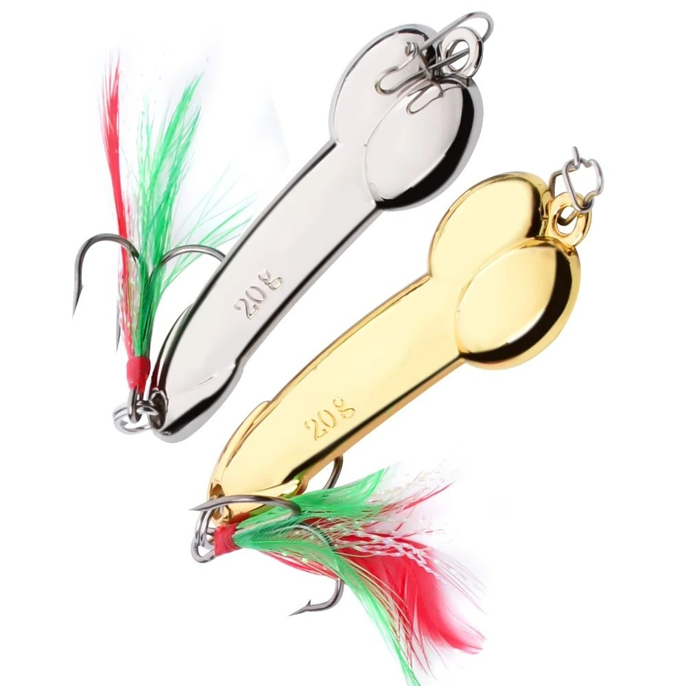 Metal Spoon Penis Shape Fishin - đánh giá và giá Fishing Lure Spoon