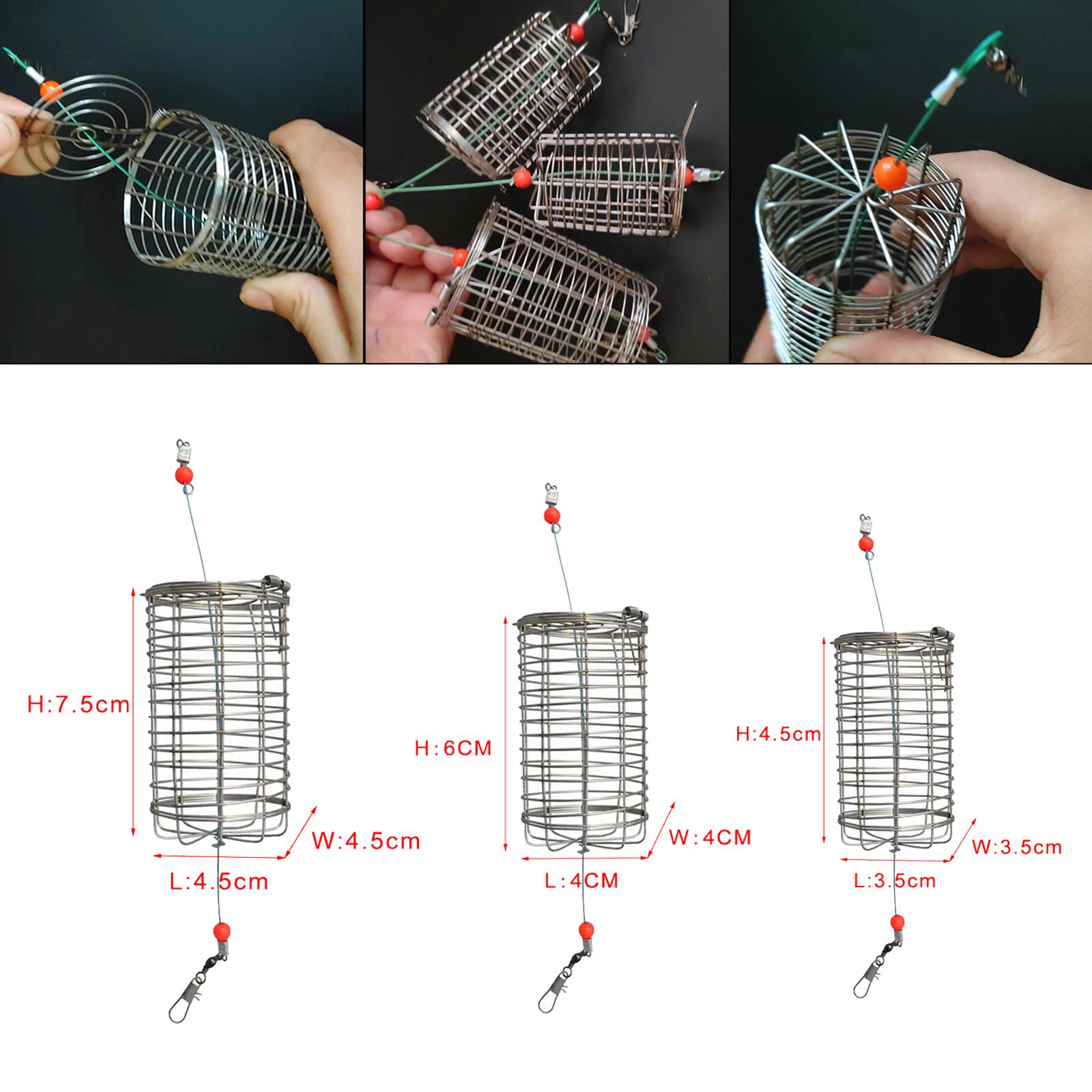 5x Solid Fishing Feeder Cage T - đánh giá và giá Fishing Lure Topwater