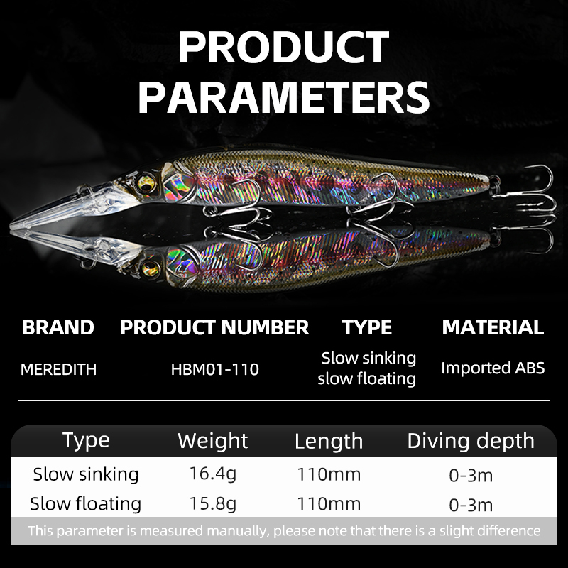 MEREDITH Minnow Wobbler Fishin - đánh giá và giá Fishing Lure Jerkbait