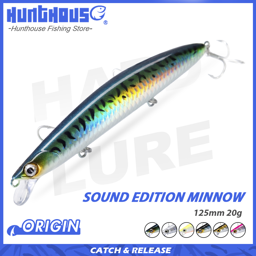 Hunthouse Sound Edition Minnow - đánh giá và giá Fishing Lure Topwater