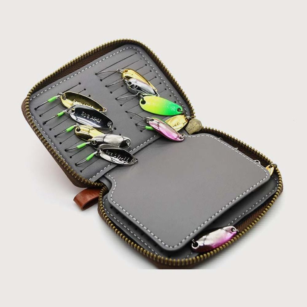 PU Leather Lure Wallet Bag Car - đánh giá và giá Fishing Lure Spinnerbait