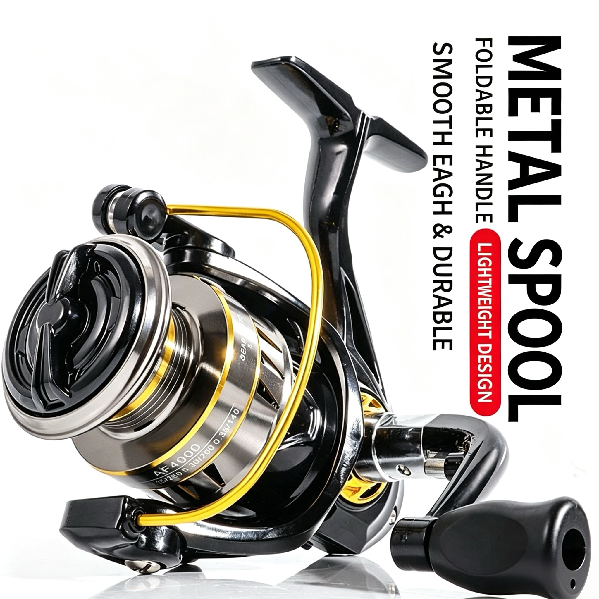 Full Metal Spinning Reel, Long - đánh giá và giá Fishing Lure Accessories