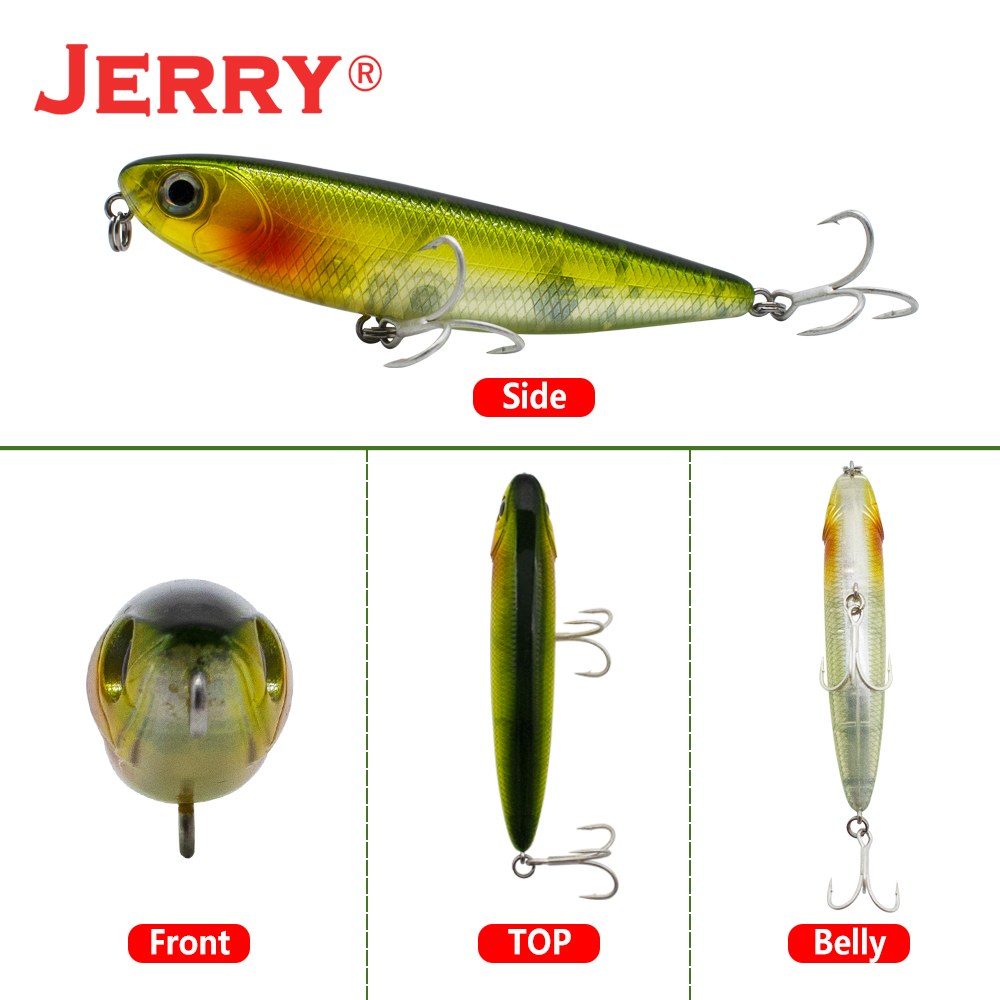 Jerry Topwater Pencil Rock Lur - đánh giá và giá Fishing Lure Crankbait