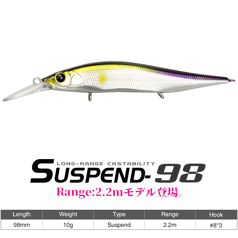TSURINOYA  Suspending Minnow J - đánh giá và giá Fishing Lure Jerkbait