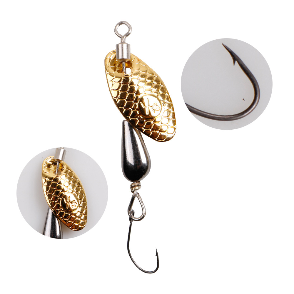 2 Chiếc Con Quay Spinner Kim L - đánh giá và giá Fishing Lure Swimbait