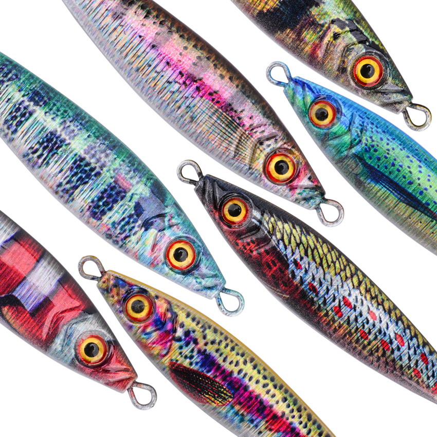 Metal Jig Lure With Spinning B - đánh giá và giá Fishing Lure Blade Bait