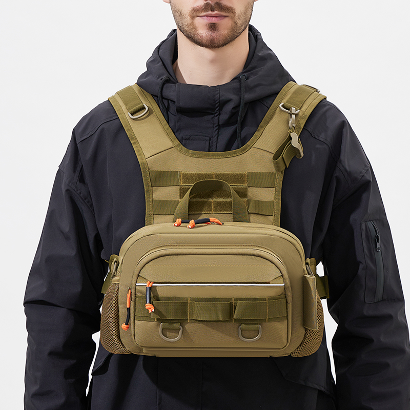 Men Chest Bag Tactical Fishing - đánh giá và giá Fishing Lure Box