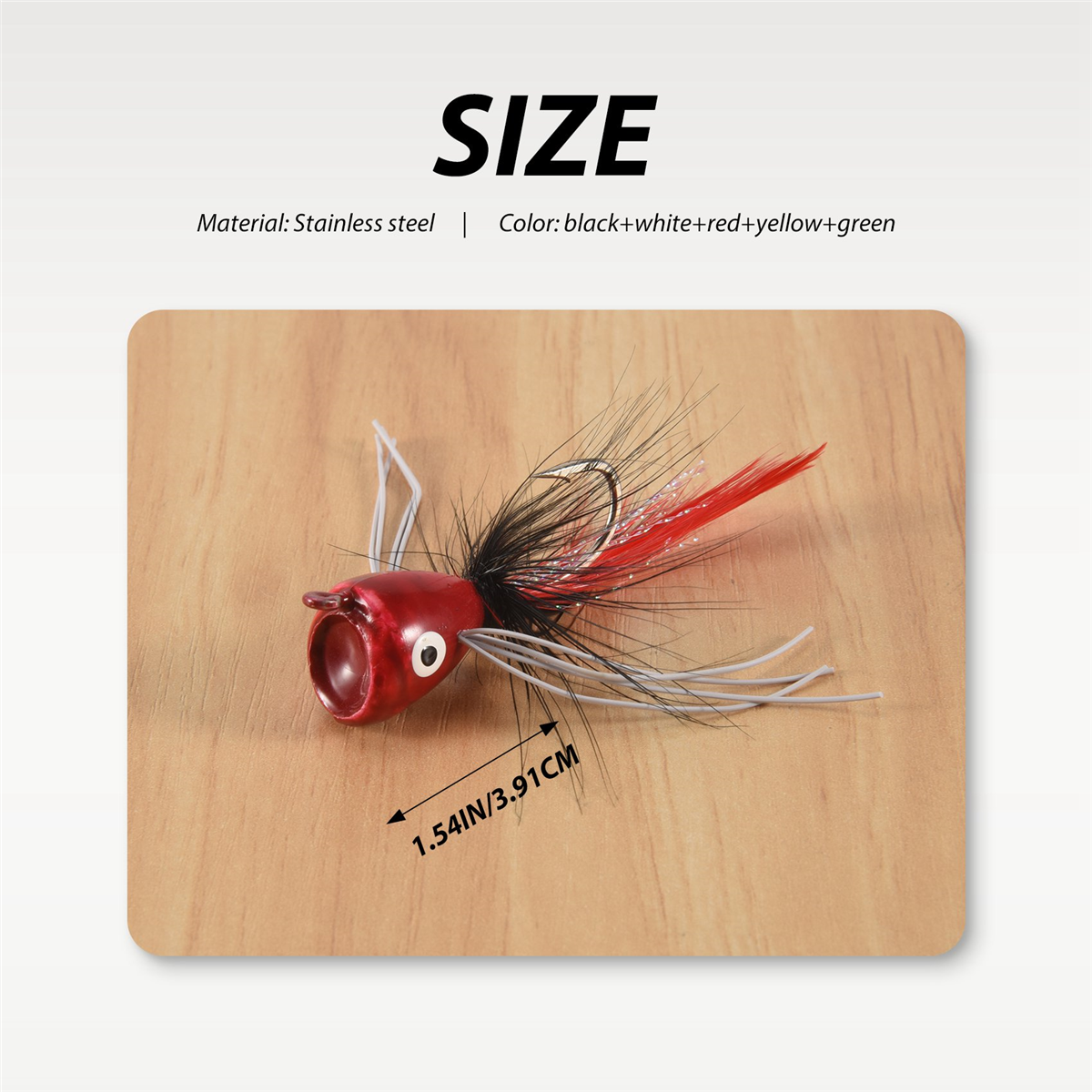 10PCS Fly Fishing Poppers,Topw - đánh giá và giá Fishing Lure Topwater