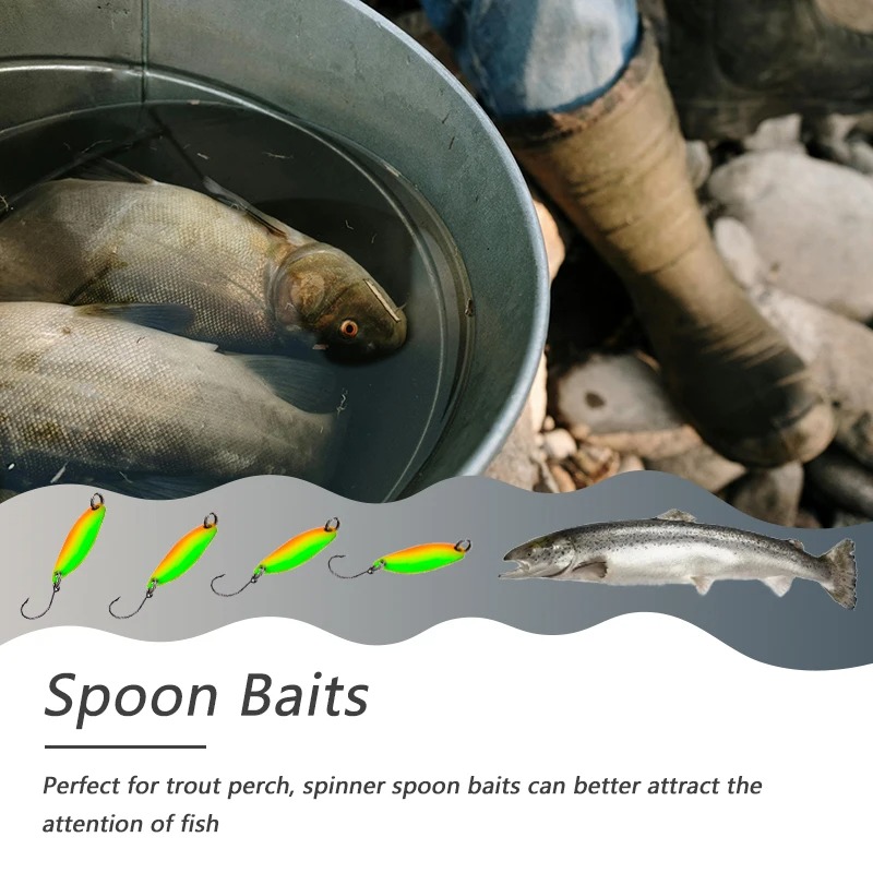 Micro Fishing Lure Metal Spoon - đánh giá và giá Fishing Lure Blade Bait
