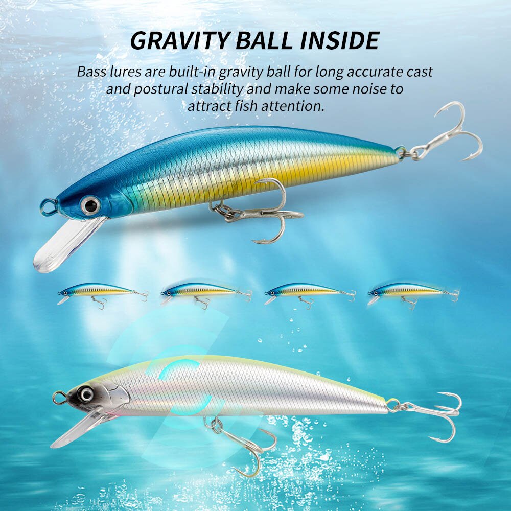 Fishing Lure Sinking Minnow 13 - đánh giá và giá Fishing Lure Jerkbait