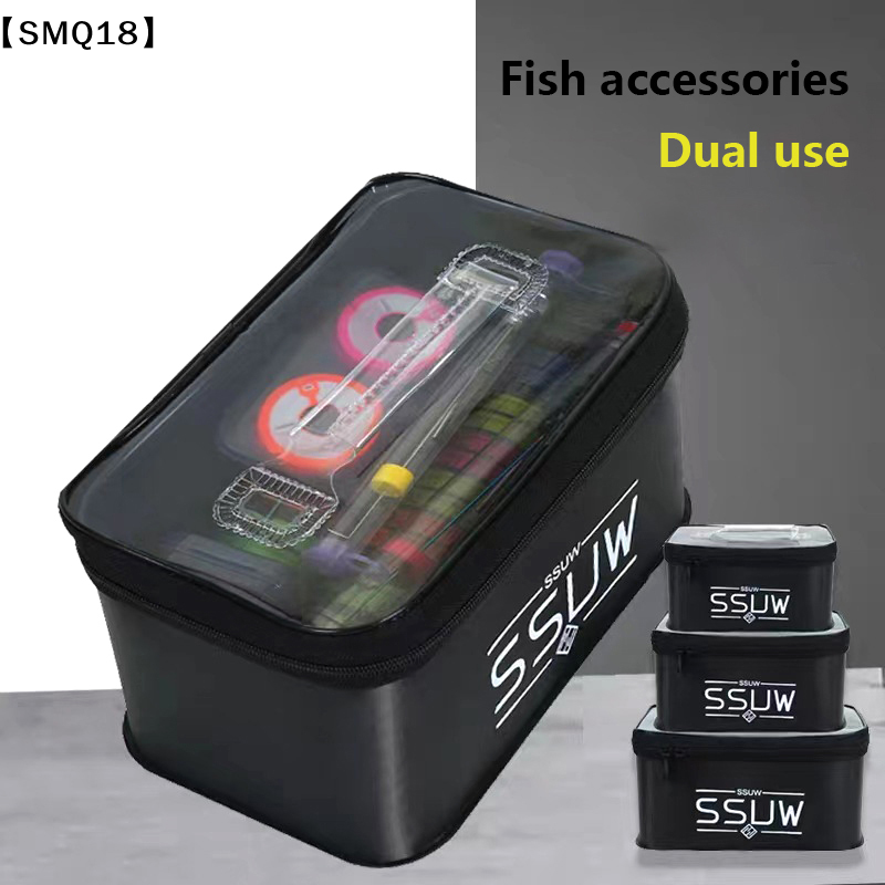 Portable EVA Fishing Tool Box  - đánh giá và giá Fishing Lure Box