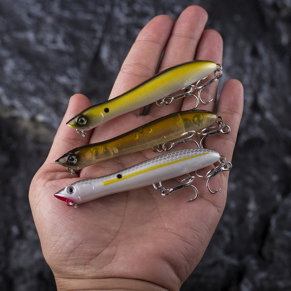 AYWFISH 8CM 6.2G Baby Popper F - đánh giá và giá Fishing Lure Popper