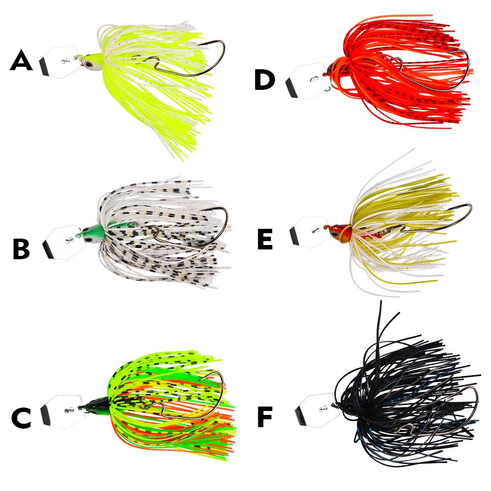 12G/15G/20G/ Chatter Bait Spin - đánh giá và giá Fishing Lure Buzzbait