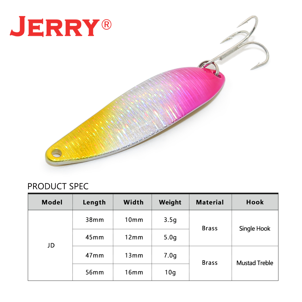 Jerry JD Nhân Tạo Thìa Dụ 7G 1 - đánh giá và giá Fishing Lure Spinnerbait