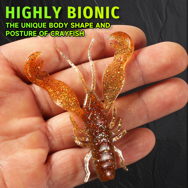 2023 Supercontinent Filet Craw - đánh giá và giá Fishing Lure Soft Plastic