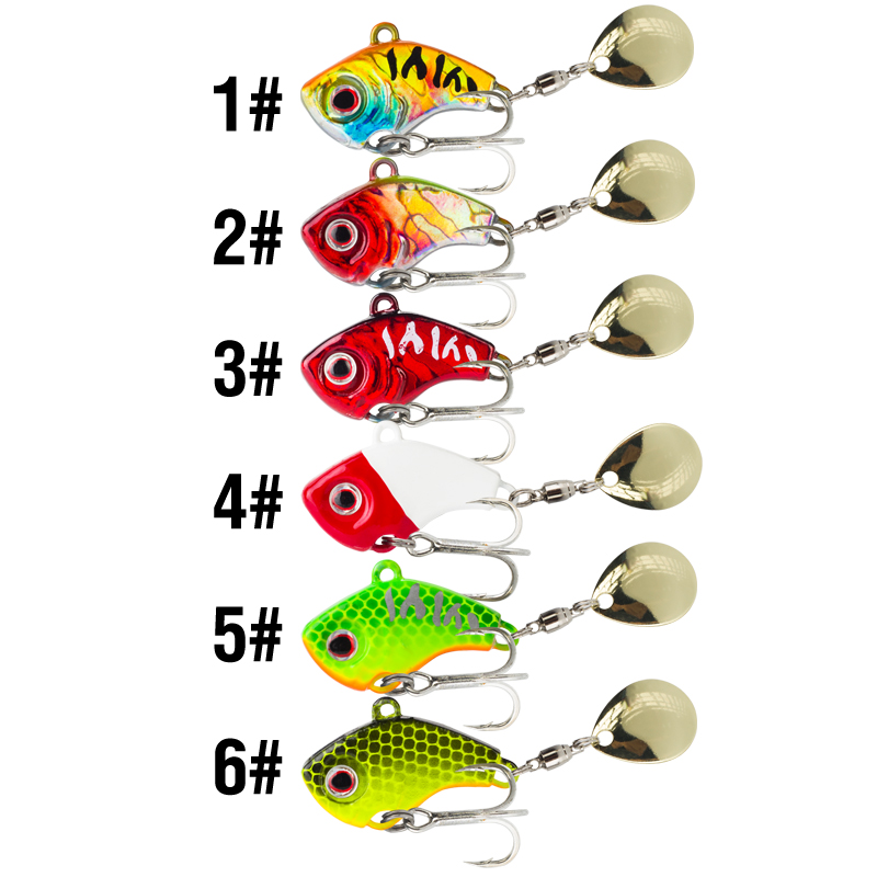 6PC 5g/7g/10g/14g/20g Rotating - đánh giá và giá Fishing Lure Crankbait