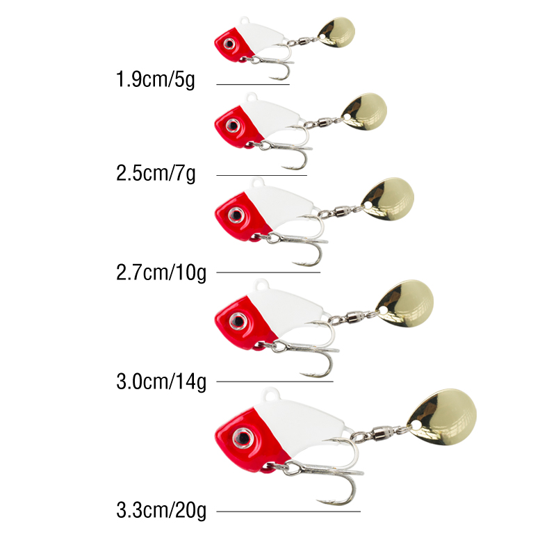 6PC 5g/7g/10g/14g/20g Rotating - đánh giá và giá Fishing Lure Crankbait