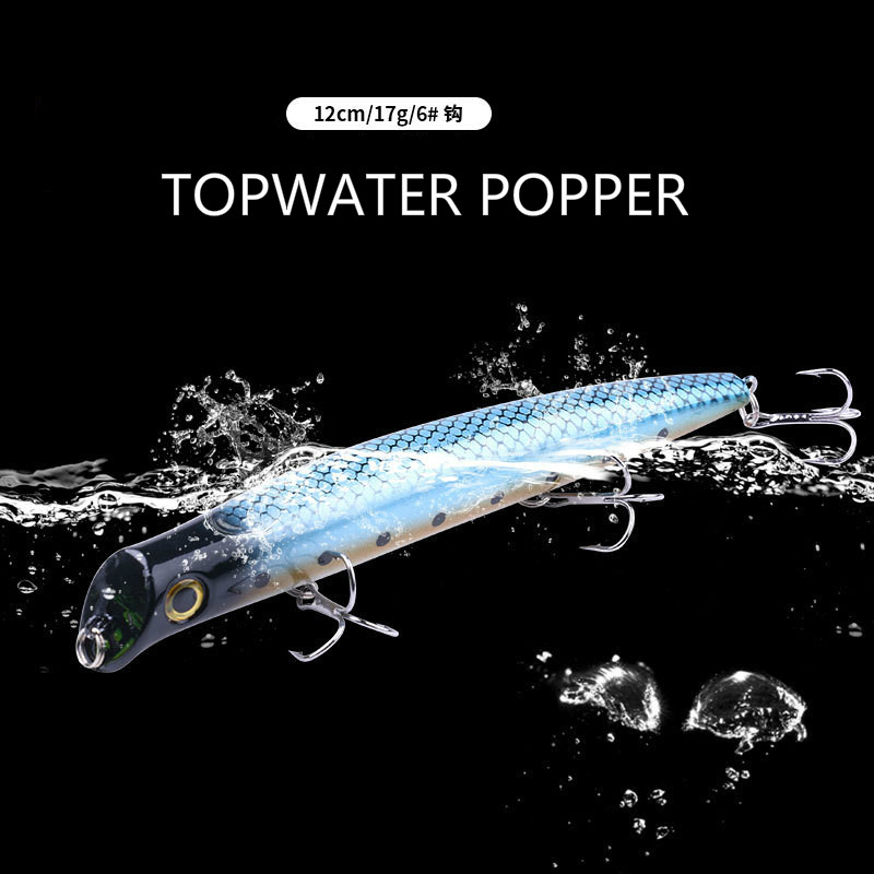 Mới Popper Mồi Câu Cá 2021 Wei - đánh giá và giá Fishing Lure Popper